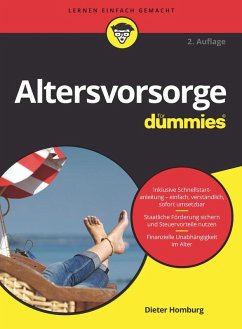Altersvorsorge für Dummies (eBook, ePUB) - Homburg, Dieter
