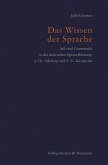 Das Wissen der Sprache