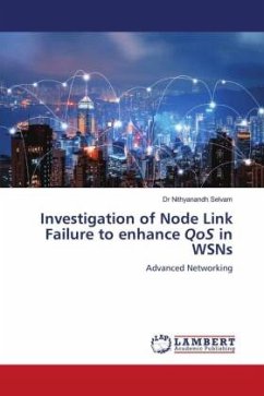 Investigation of Node Link Failure to enhance QoS in WSNs