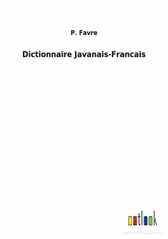 Cover Dictionnaire Javanais-Francais