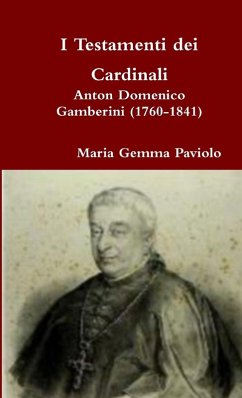 I Testamenti dei Cardinali - Paviolo, Maria Gemma