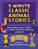 5-Minute Classic Animal Stories: 35 Tales--Peter Rabbit, Aesop's Fables, the Three Little Pigs, and More!