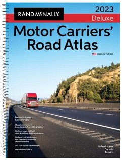 Rand McNally 2023 Deluxe Motor Carriers' Road Atlas - Rand Mcnally