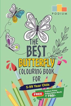 The Best Butterfly Colouring Book - School, Podium