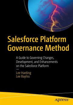 Salesforce Platform Governance Method (eBook, PDF) - Harding, Lee; Bayliss, Lee