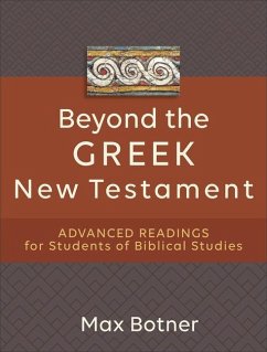 Cover Beyond the Greek New Testament