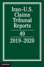 Iran-Us Claims Tribunal Reports: Volume 40 - Caplan, Lee M.