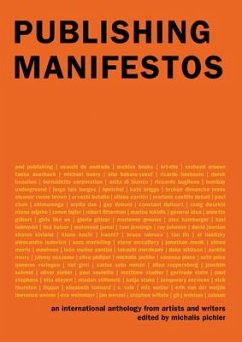Publishing Manifestos - Pichler, Michalis