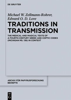 Traditions in Transmission (eBook, PDF) - Zellmann-Rohrer, Michael W.; Love, Edward O. D.