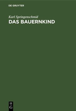 Cover Das Bauernkind (eBook, PDF)