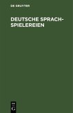 Deutsche Sprachspielereien (eBook, PDF)