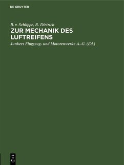 Cover Zur Mechanik des Luftreifens (eBook, PDF)