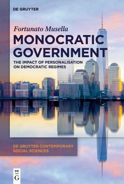 Monocratic Government (eBook, PDF) - Musella, Fortunato