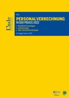 Cover Personalverrechnung in der Praxis 2022
