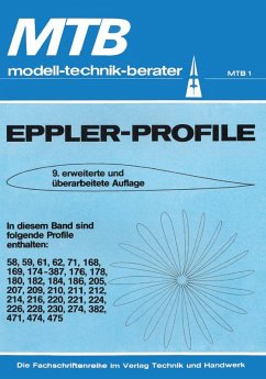 MTB 1 Eppler-Profile (eBook, ePUB) - Thies, Werner