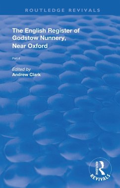 English Register of Godstow Nunnery, Near Oxford (eBook, PDF)