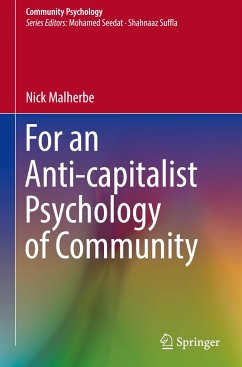 For an Anti-capitalist Psychology of Community - Malherbe, Nick