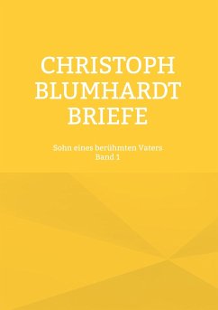 Christoph Blumhardt Briefe Band 1