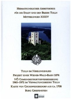 HEIMATKUNDE Mitteilungen XXXIV