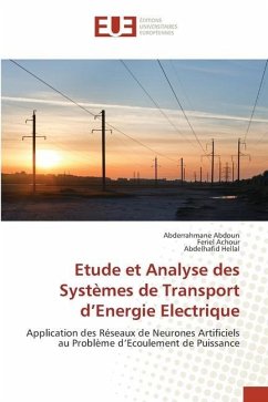 Etude et Analyse des Systèmes de Transport d¿Energie Electrique - Abdoun, Abderrahmane;Achour, Feriel;Hellal, Abdelhafid