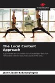 The Local Content Approach