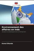 Environnement des affaires en Inde