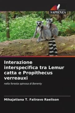 Interazione interspecifica tra Lemur catta e Propithecus verreauxi - Faliravo Raelison, Mihajatiana T.