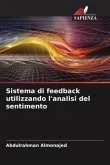 Sistema di feedback utilizzando l'analisi del sentimento