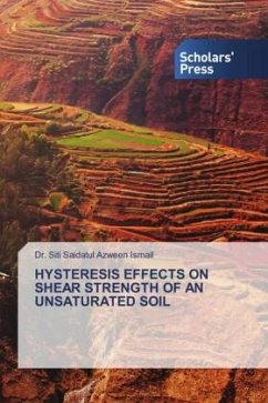 HYSTERESIS EFFECTS ON SHEAR STRENGTH OF AN UNSATURATED SOIL - Ismail, Dr. Siti Saidatul Azween