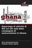 Reportage di attività di RSI sui siti web delle compagnie di assicurazione in Ghana