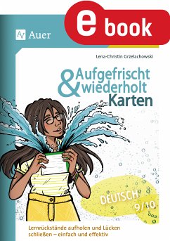 Aufgefrischt-und-wiederholt-Karten Deutsch 9-10 (eBook, PDF) - Grzelachowski, Lena-Christin