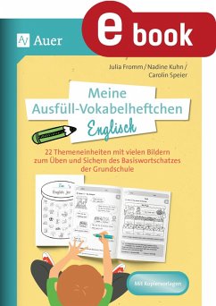 Meine Ausfüll-Vokabelheftchen Englisch (eBook, PDF) - Fromm, Julia; Kuhn, Nadine; Speier, Carolin