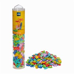 Plus-Plus® 9604261 - Tropical, Tube, 240 Bausteine, Konstruktionsspielzeug, Colormix