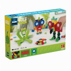 Plus-Plus® 9603907 - Learn to Build, Creatures, Skurrile Kreaturen, 240 Bausteine, Konstruktionsspielzeug