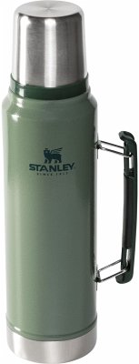 Stanley Classic Bottle 1,0 L Hammertone Green