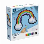 Plus-Plus® 9603913 - Puzzle by Number, Rainbow, Regenbogen, 500 Bausteine, Konstruktionsspielzeug, Colormix