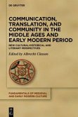 Communication, Translation, and Community in the Middle Ages and Early Modern Period