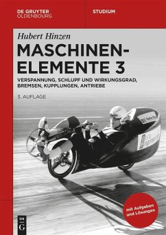 Maschinenelemente 3 - Hinzen, Hubert