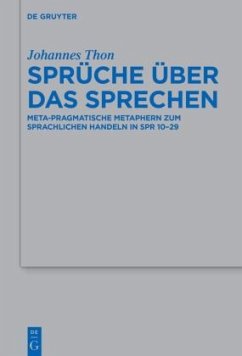 Cover Sprüche über das Sprechen