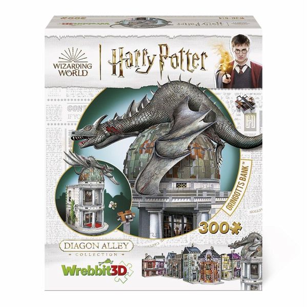 Gringotts Bank Harry Potter 3D (Puzzle) - Bei bücher.de immer portofrei