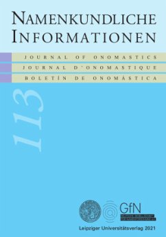 Namenkundliche Informationen 113