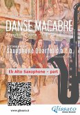 Eb Alto Sax part of "Danse Macabre" for Saxophone Quartet (fixed-layout eBook, ePUB)