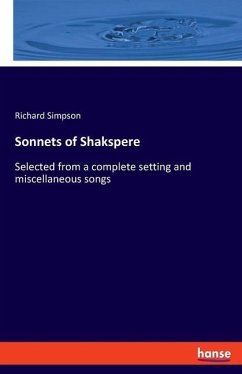 Sonnets of Shakspere - Simpson, Richard
