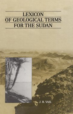 Cover Lexicon of Geological Terms for the Sudan (eBook, PDF)