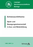 Leipziger Sportwissenschaftliche Beiträge (eBook, PDF)