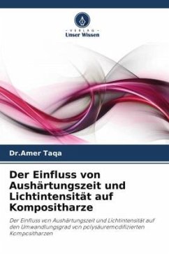 Der Einfluss von Aushärtungszeit und Lichtintensität auf Kompositharze - Taqa, Dr.Amer