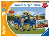Ravensburger 00139 - tiptoi® Puzzle für kleine Entdecker: Feuerwehrmann Sam, 2x24 Teile