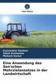 Eine Anwendung des Sen'schen Mehrzielansatzes in der Landwirtschaft