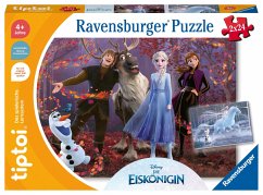 Ravensburger 00134 - tiptoi® Puzzle für kleine Entdecker: Disney Die Eiskönigin, 2x24 Teile