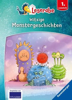 Witzige Monstergeschichten - Leserabe ab 1. Klasse - Erstlesebuch für Kinder ab 6 Jahren - Wich, Henriette;Klein, Martin;Neudert, Cornelia